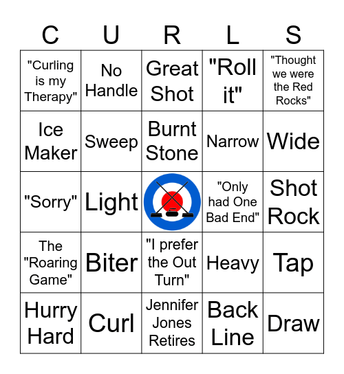 Afternoon Ladies 'Bingo' Bingo Card