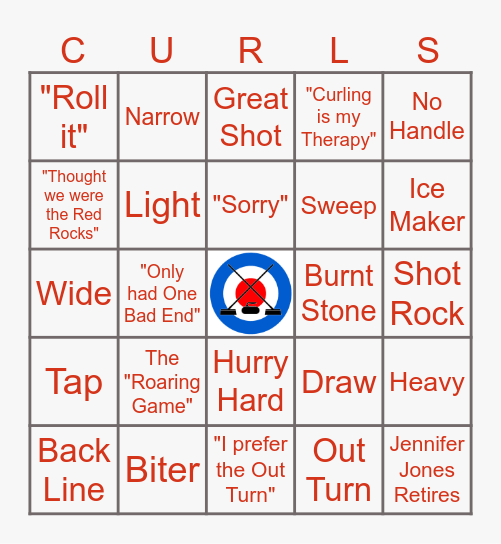 Afternoon Ladies 'Bingo' Bingo Card