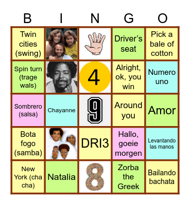 Paasfeestje Reflex Bingo Card