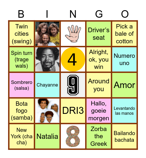Paasfeestje Reflex Bingo Card