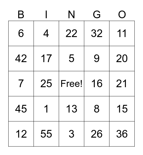 Kroger Spirit Week Bingo Card