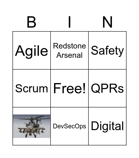 SQ Bingo Card