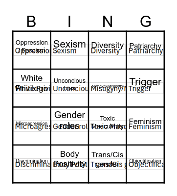 Bingo! Bingo Card
