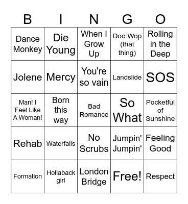 happy women's month ⭐ Bingo Card