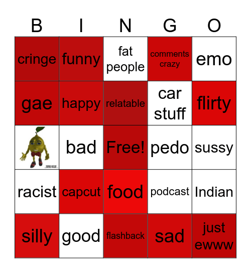 tiktok BINGO Card