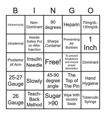 Jaelyn and Sammie Bingo Game Bingo Card