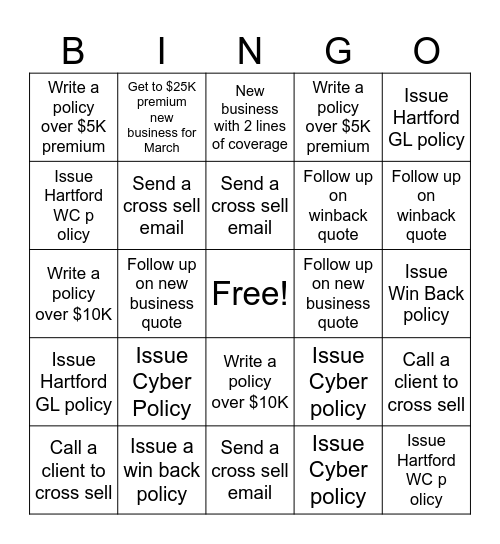 Tech Team Bingo March 2024 Bingo Card