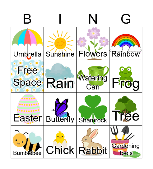 Spring Bing! Bingo Card