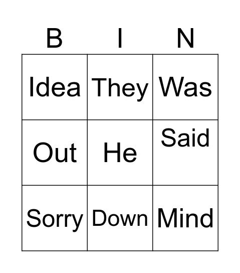 Brooklyn Bingo Card