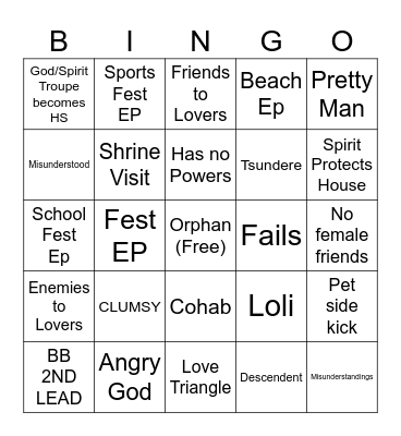 The Demon Prince of Momochi House Bingo Card