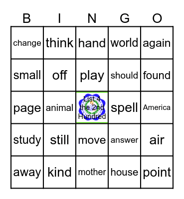 Read It, to Win It!                                                 (WORD BINGO GAME) Bingo Card