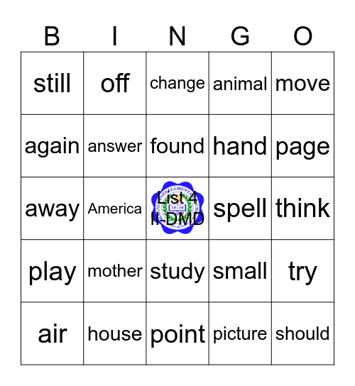 Read to Win Fry words the Second Hundred Bingo Card
