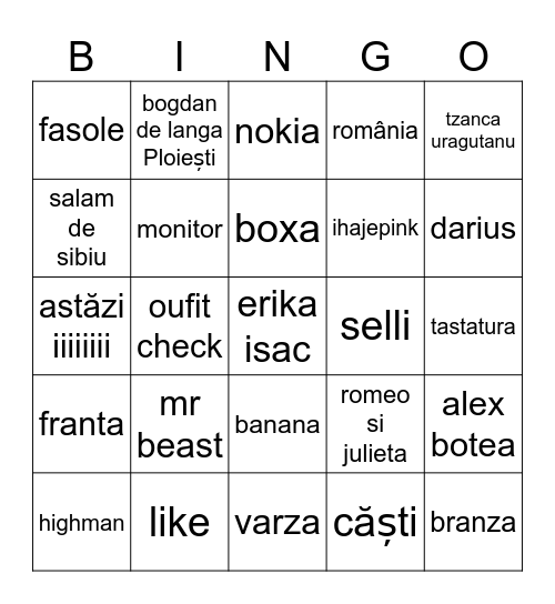 Untitled Beton Bingo Card
