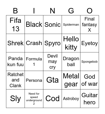 Cex review Bingo Card