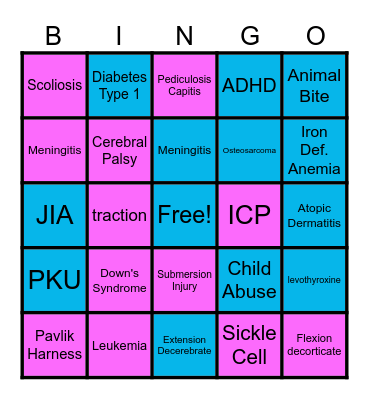 Enrichment Exam 4 BINGO Card
