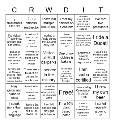 IT Strategy Workshop Bingo Card