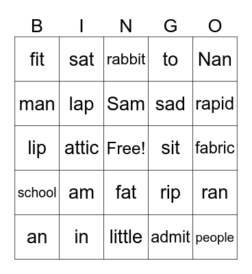 SV PURPLE NEW 1 Bingo Card