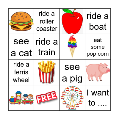 Exciting English Extravaganza Bingo! Bingo Card