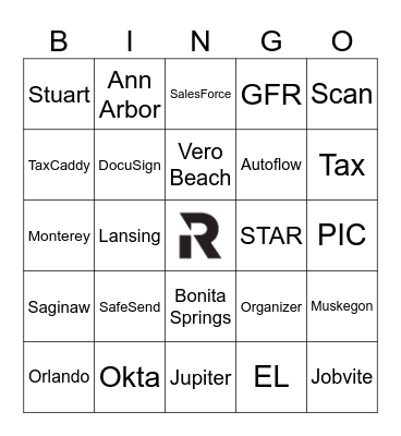 REHMANN Bingo Card