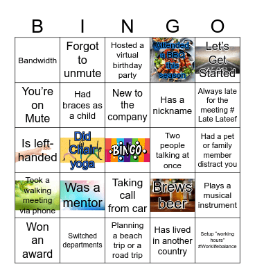 BH CG Fun time!!! Bingo Card