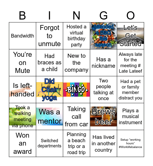 BH CG Fun time!!! Bingo Card