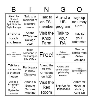 Housing Bingo Sheet Bingo Card