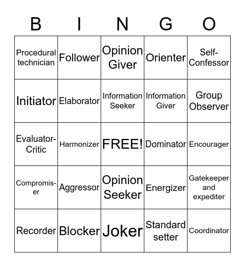 Treasure Island Bingo Card