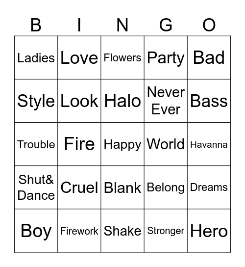 Taylor & Friends Easter Bingo Card