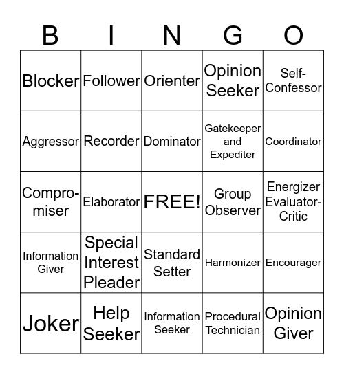 Treasure Island Bingo Card