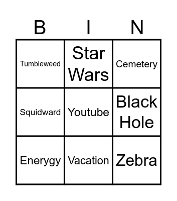 Infinite Craft BINGO! Bingo Card