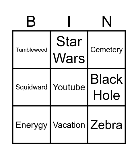 Infinite Craft BINGO! Bingo Card