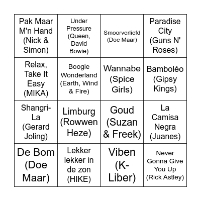 NKJB Bingo Card