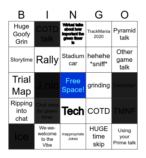 Wirtual Bingo Card