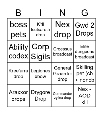 Not-A-Bingo Card