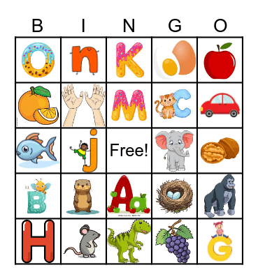 Review Bingo Card