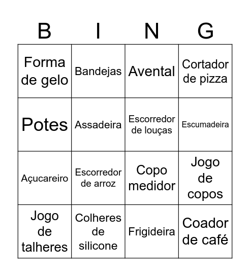 DIELY E LUCAS Bingo Card
