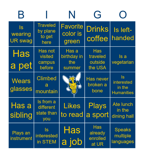 YJE 2024 Bingo Card