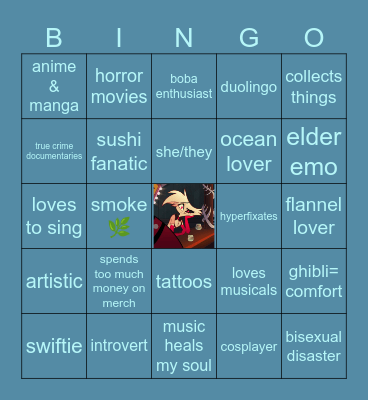 G A B B I E Bingo Card