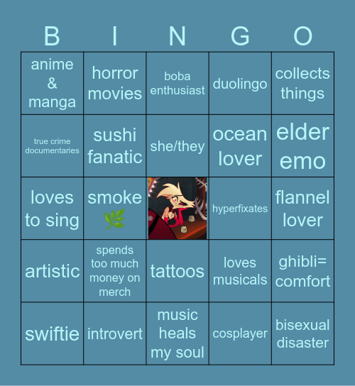 G A B B I E Bingo Card