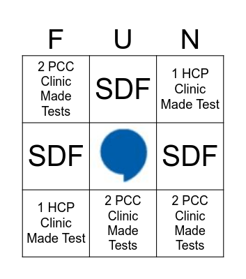 Team kickASH Bingo Card