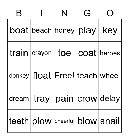 Random Bingo Card