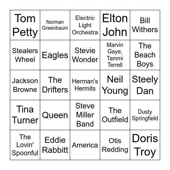 Game1 Bingo Card