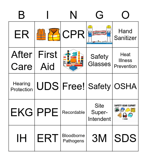 MOH Bingo Card