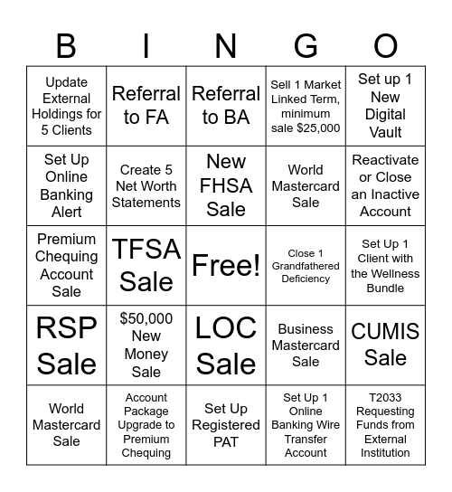 April AA/FSA3 Bingo Card