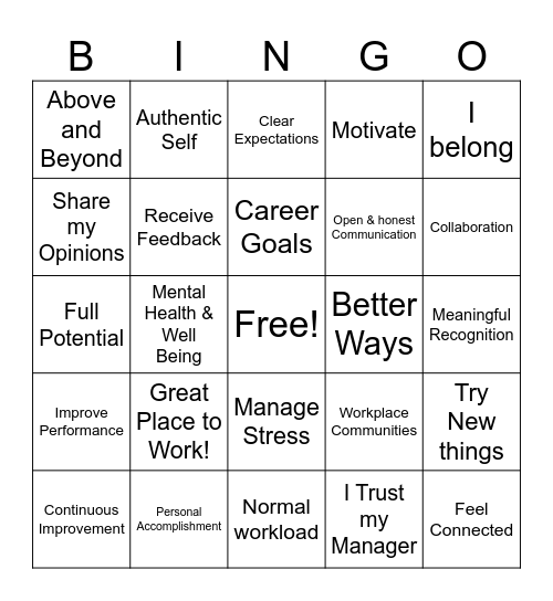 Survey_Results Bingo Card