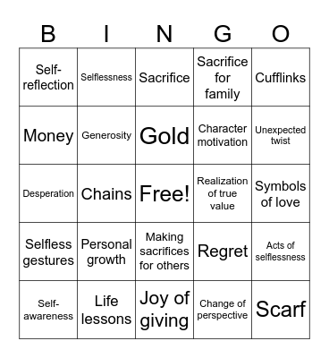 BING0 Bingo Card