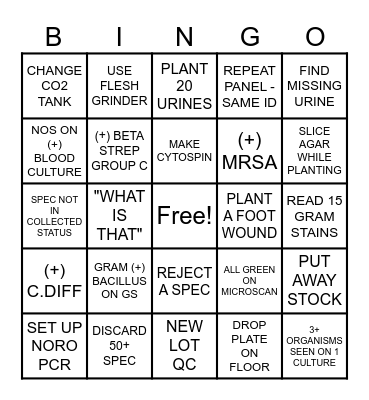 MICRO FINAL Bingo Card