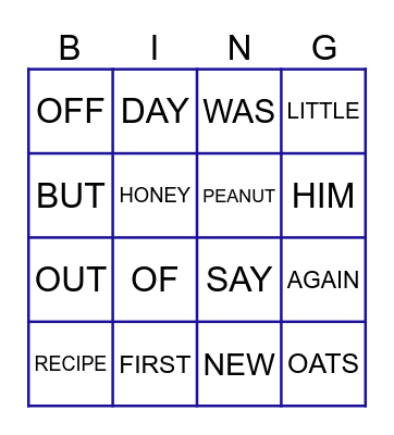 PBC S2W7 Bingo Card