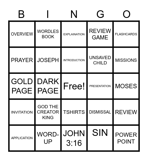 GNC BINGO Card