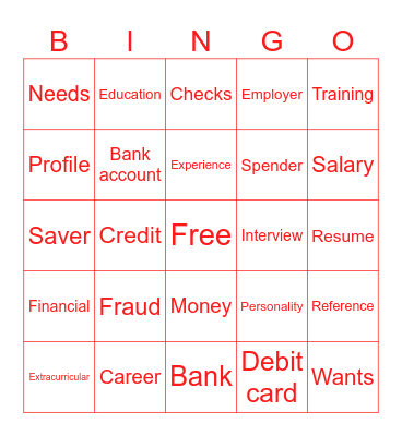CAFM BINGO Card